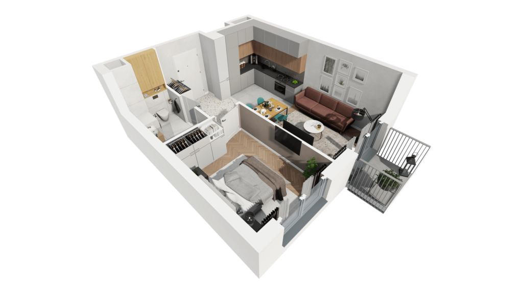 CLOU LINDEGO MEGAPOLIS - Mieszkanie -51_5