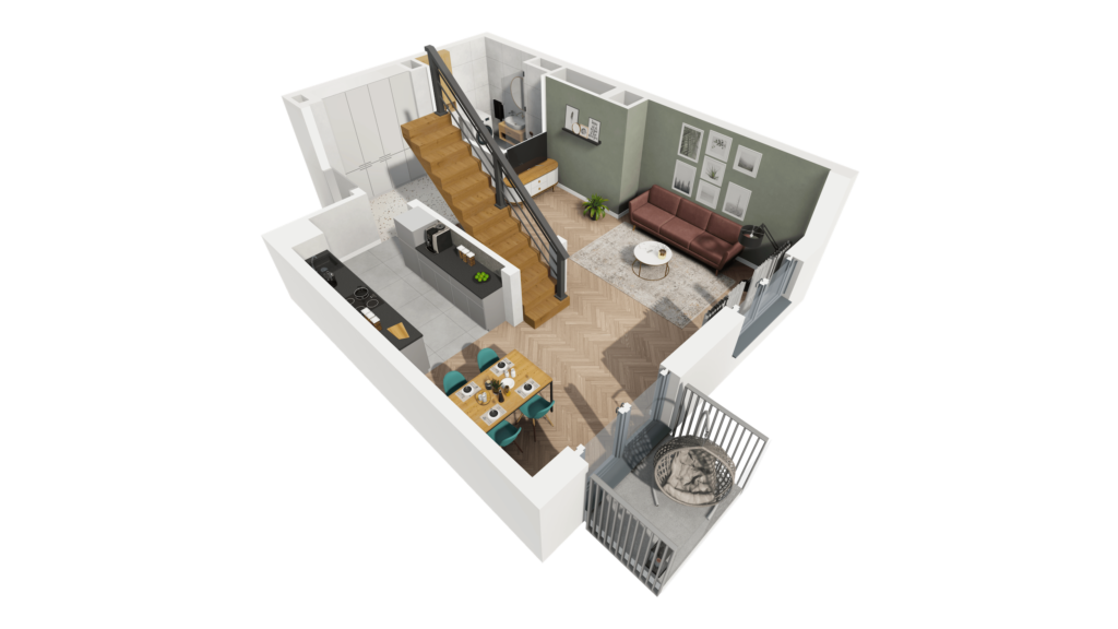 CLOU LINDEGO MEGAPOLIS - Mieszkanie -61_5 floor 0