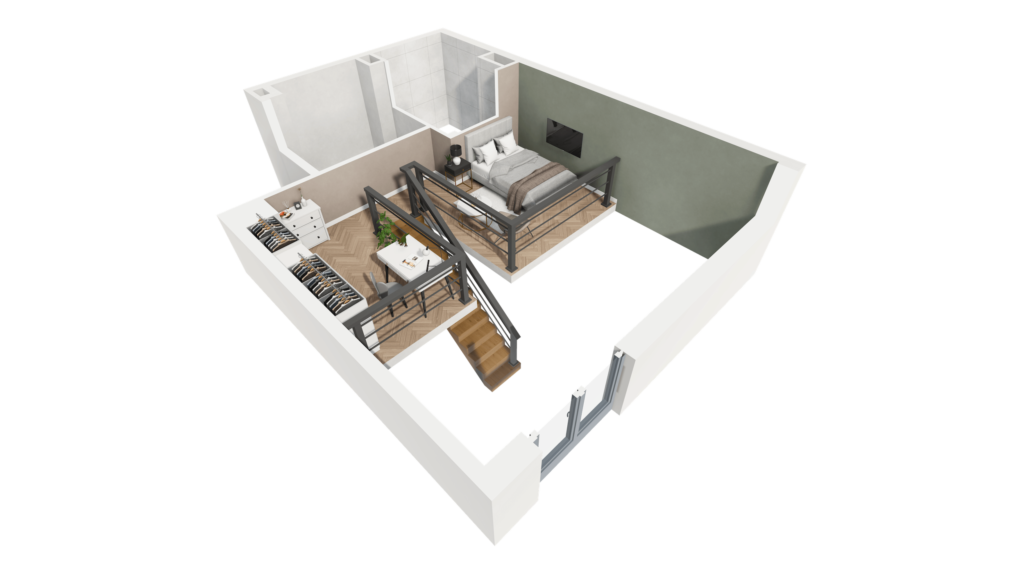 CLOU LINDEGO MEGAPOLIS - Mieszkanie -61_5 floor 1