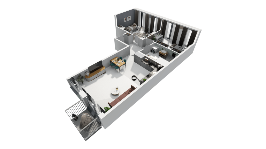 CLOU LINDEGO MEGAPOLIS - Mieszkanie -97_5